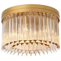 Eichholtz Evina Taklampa antique brass