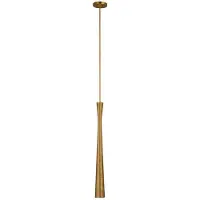 Visual Comfort Utopia tall takpendel gild