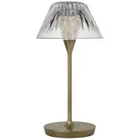 Visual Comfort Blaze 12" bordslampa uppladdningsbar mässing