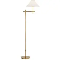 Visual Comfort Hackney golvlampa antik mässing
