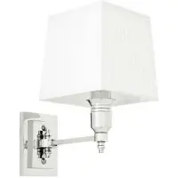 Eichholtz Lexington vägglampa nickel/vit