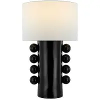 Visual Comfort Tiglia Tall bordslampa svart