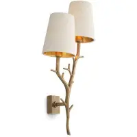 Eichholtz Syracuse vägglampa vintage brass