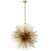Visual Comfort Strada taklampa rund guld M