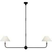 Visual Comfort Piaf 2L taklampa aged iron