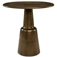 Artwood Chloé cafébord rund vintage mässing