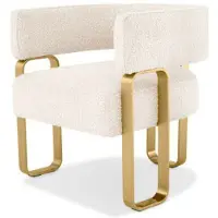 Eichholtz Capricorn fåtölj bouclé cream
