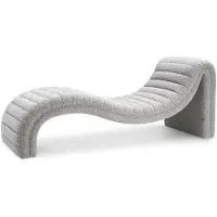 Eichholtz Pioneer schäslong bouclé grey