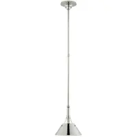 Visual Comfort Turlington takpendel nickel S