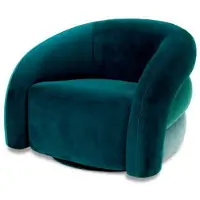 Eichholtz Novelle fåtölj savona sea green velvet