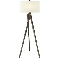 Visual Comfort Tripod golvlampa Tudor brun