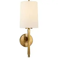 Visual Comfort Edie vägglampa antik mässing