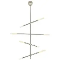 Visual Comfort Rousseau takkrona justerbar nickel