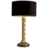 Eichholtz Costanza bordslampa vintage mässing