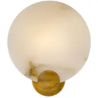 Visual Comfort Iveala vägglampa antik mässing