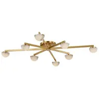 Visual Comfort Pedra plafond mässing XL