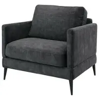 Artwood Andorra fåtölj velvet dark grey