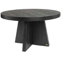 Artwood Trent förlängningsbart matbord svart 130-250x130cm