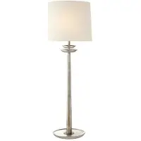 Visual Comfort Beaumont bordslampa silver