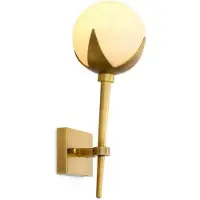 Eichholtz Alesa vägglampa antik mässing
