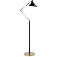 Visual Comfort Charlton golvlampa svart