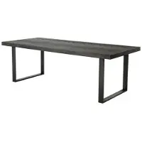 Eichholtz Melchior matbord charcoal oak