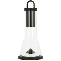 Visual Comfort Kandella bordslampa uppladdningsbar svart