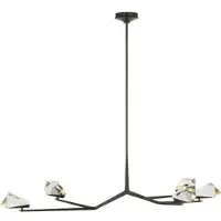 Visual Comfort Carraig 53" 5L takkrona brons