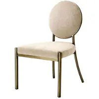 Eichholtz Matstol Scribe greige velvet