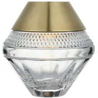 Visual Comfort Copper Coast 5" bordslampa uppladdningsbar mässing