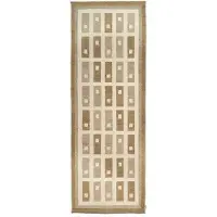Classic collection Fyrbo gångmatta beige