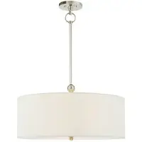 Visual Comfort Reed taklampa nickel
