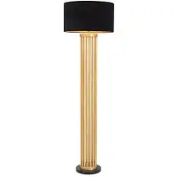 Eichholtz Condo golvlampa antik mässing/svart