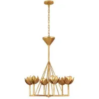 Visual Comfort Alberto takkrona guld S
