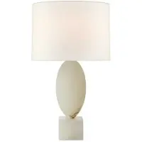 Visual Comfort Versa bordslampa alabaster