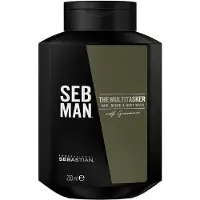 Sebastian MAN The Multitasker Hair, Beard & Body Wash with Guarana Duschgel 250 ml