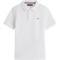 Tommy Hilfiger T-shirt 'Essential Regular Fit Flag Embroidery' marinblå / röd / vit
