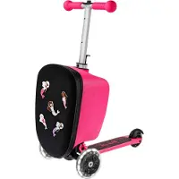 Micro Resväska m. Sparkcyklar - Bagage Junior - Rosa - - One Size - Resväskor