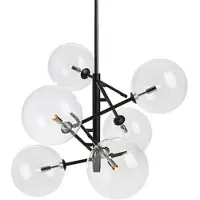 Markslöjd Taklampa , Andrew, Svart, Vardagsrum, Metall, Skandinavisk