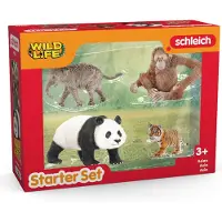 Schleich Wild Life - Asia Starter Set - 42736 - - One Size - Leksaksfigur