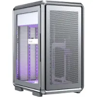 Cooler Master Spelchassi - - MF400M-SHNN-S00 - MasterFrame 400 Mesh Silver - Micro-ATX och Mini-ITX