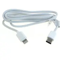 OTB USB-C / Lightning-kabel - iPhone 14/13/12/X/iPad Pro - 1 m - Vit