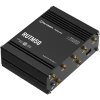 Teltonika RUTM50 - Trådlös router 4-ports-switch - 1GbE, PPP - Wi-Fi 5 - Dubbelband - DIN-skenmonterbar, bordsmonterbar