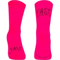 Pacific and Co - Trail running kläder - Stay Fast Pink Neon för Unisex - Storlek S/M - Rosa