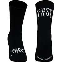 Pacific and Co - Trail running kläder - Stay Fast Black för Unisex - Storlek L/XL - Svart