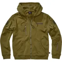 Brandit Tactical Sweatshirt Med Dragkedja