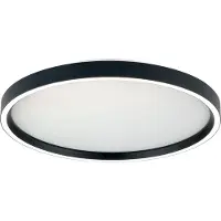 Orion Taklampa MASCA, dimbar, Svart, Vardagsrum / matsal, Aluminium / grå / zink, Modern, Taklampa