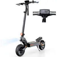 IScooter W10 1200W Motor Elektrisk Scooter 48V15Ah Batteri 60KM Toppräckvidd 10 Tum Terrängdäck Terränggående Escooter För Vuxen
