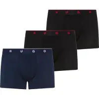 HUGO Boxershorts 'TITAN' marinblå / röd / svart / vit