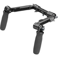 SmallRig 5205 Axelrigg Med Dubbelhandtag För Lws-rör 15 Mm